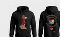 Darwin Black Kids Hoodie