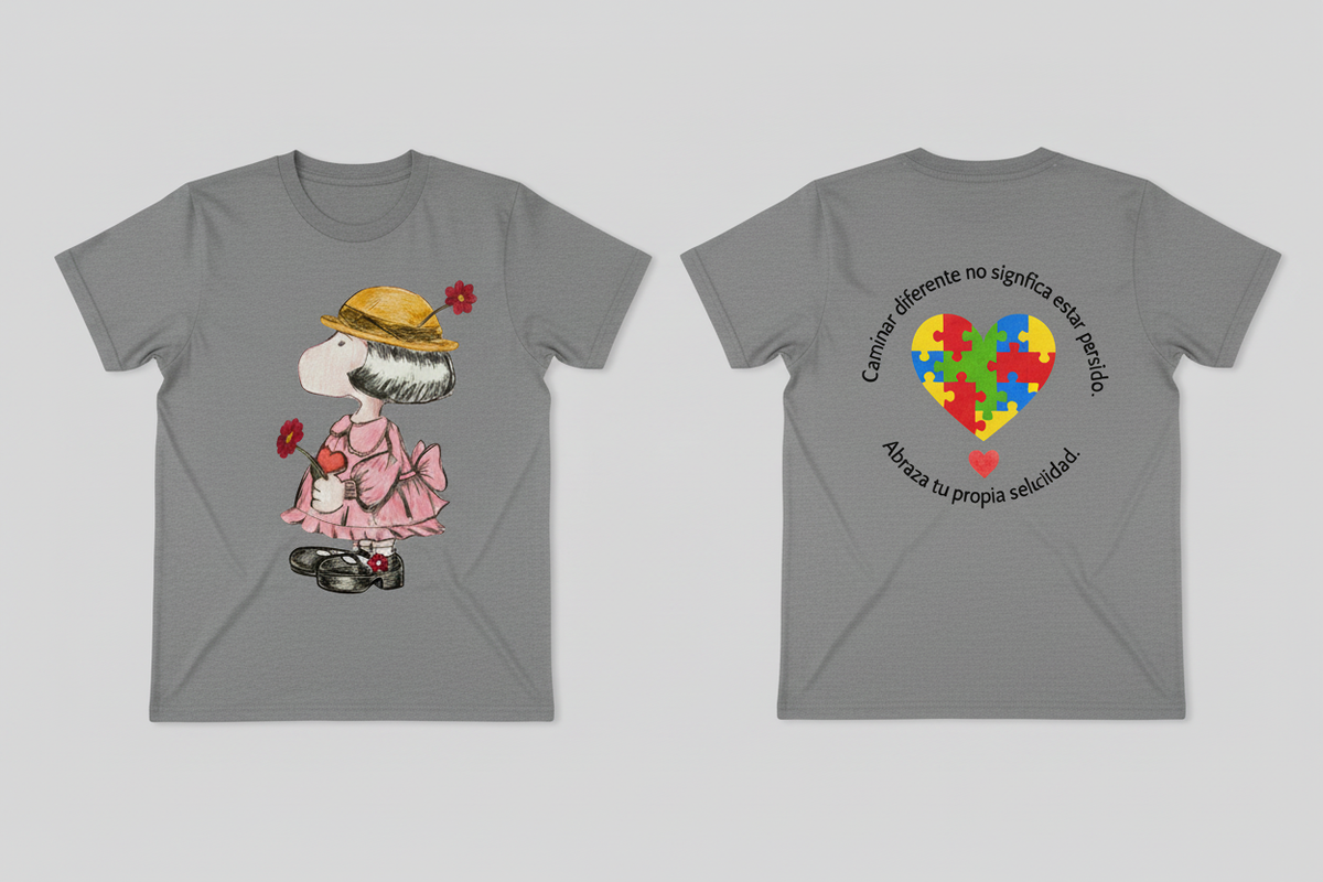 Camila Gray Kids T-Shirt