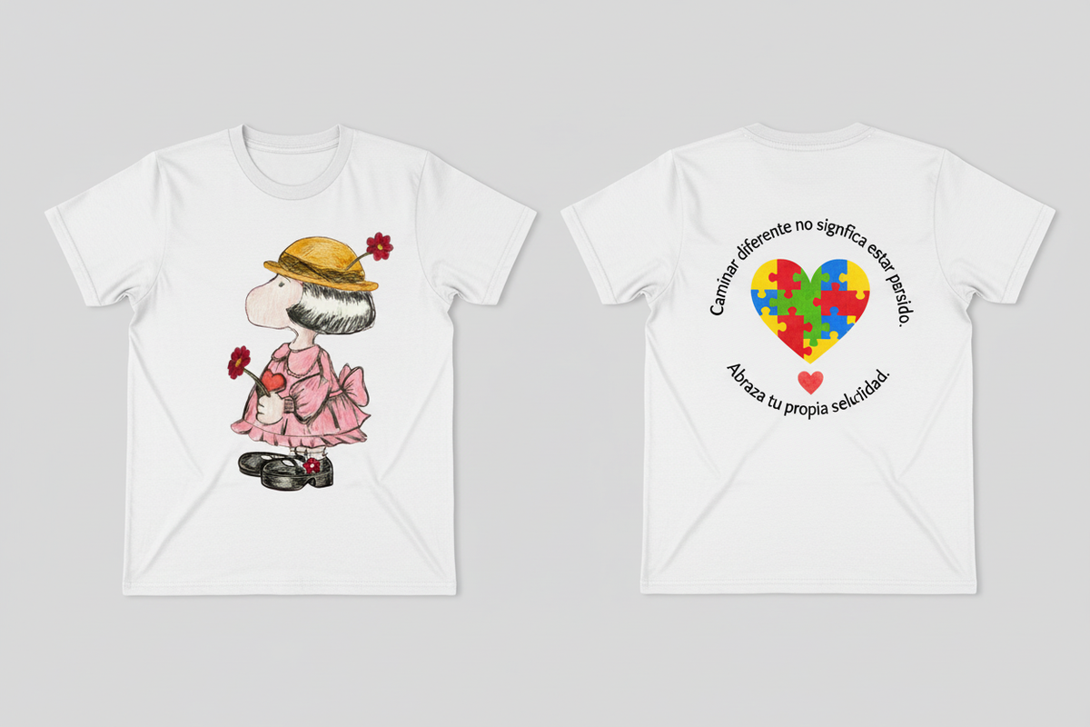 Camila White Kids T-Shirt