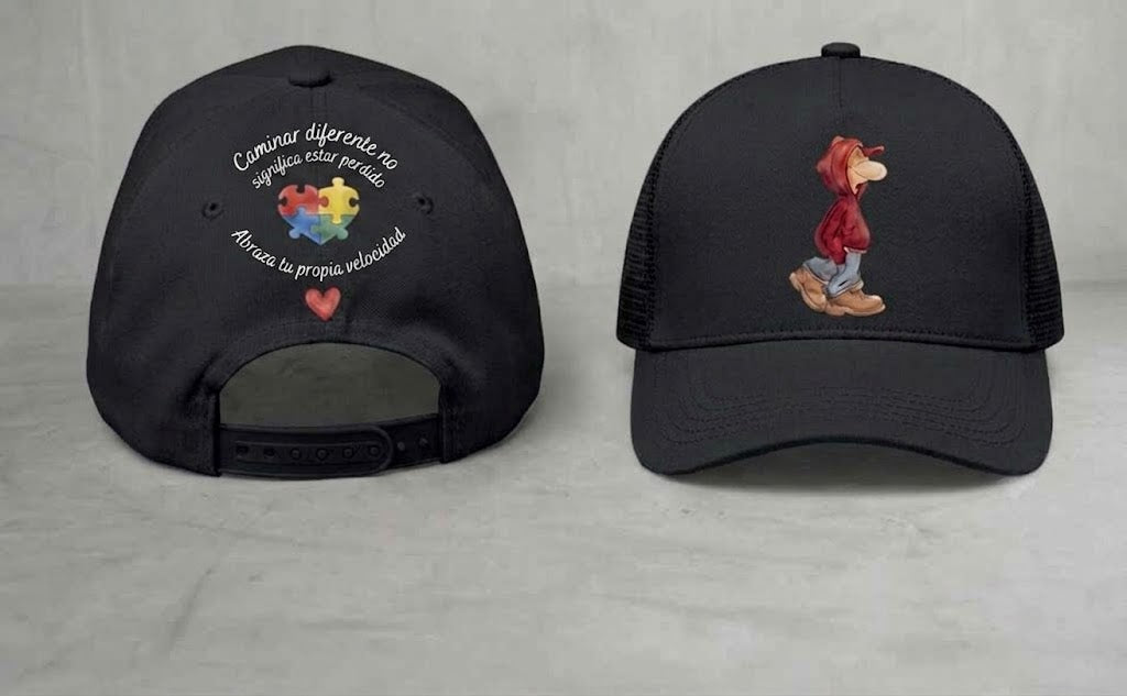 Darwin Black Baseball Cap