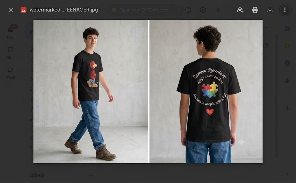 Darwin Black T-Shirt