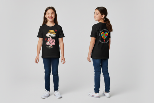 Camila Black Kids T-Shirt