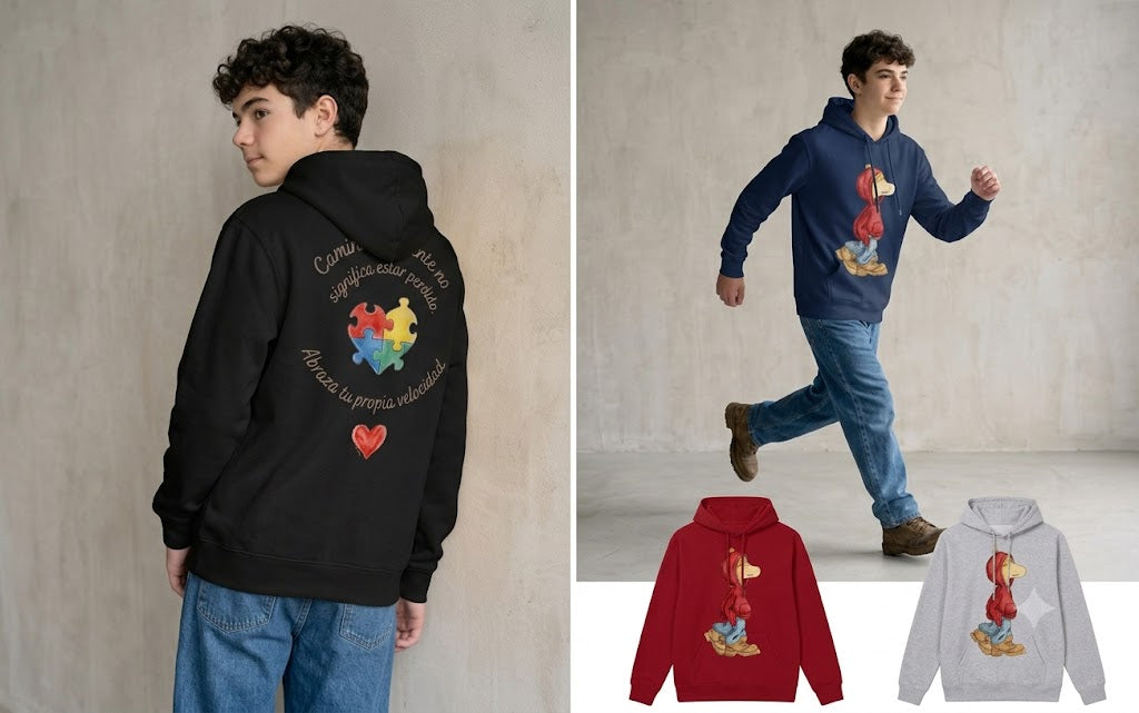 Darwin Black Hoodie